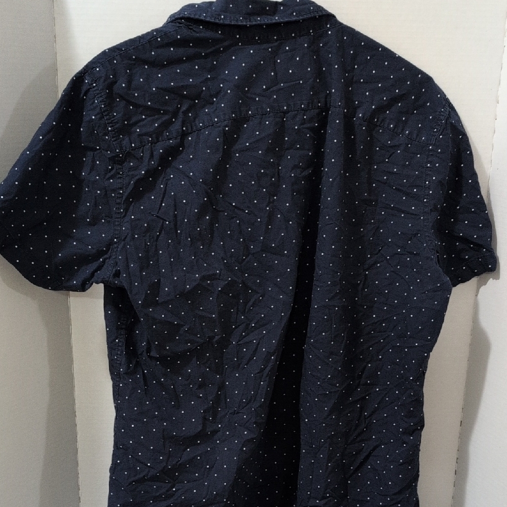 American Eagle Outfitters Boy's XL Navy Button Down Shirt - Picture 5 of 5